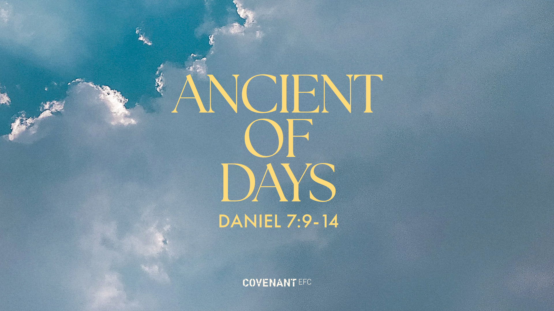 daniel 7 ancient of days